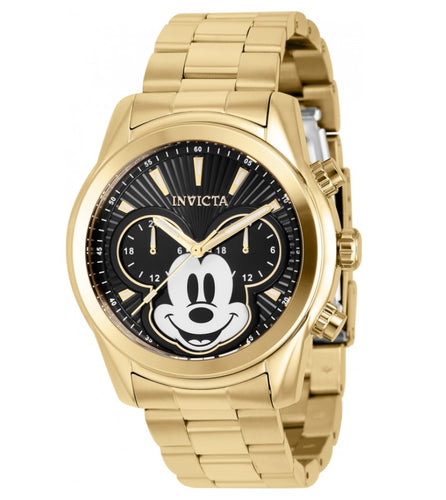 Invicta Disney Men's 44mm Mickey Silver Dual-Time Limited Edition