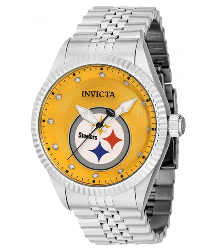 Invicta NFL Pittsburgh Steelers 52mm Quartz Multi Function Watch -  ShopHQ.com