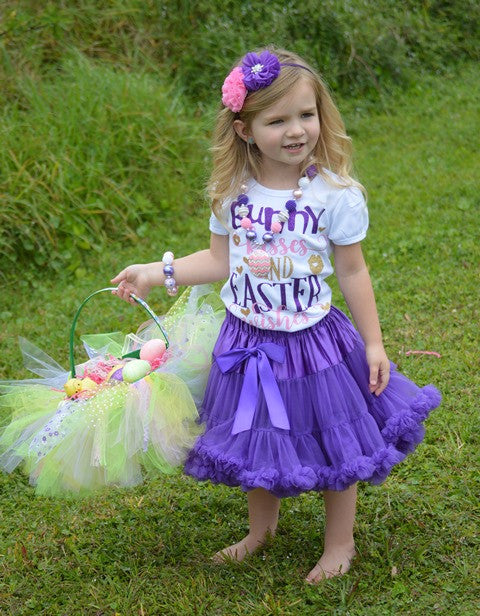Easter Girls Outfit, Bunny Kisses And Easter Wishes – Keepsake Konnections