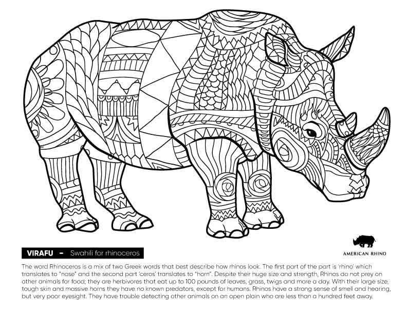 coloring pages for kids of wildlife