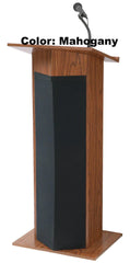 SOUND LECTERN 111PLS OKLAHOMA SOUND POWER PLUS. COLOR: MAHOGANY.