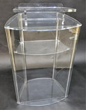 Acrylic Lectern with Post 