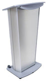 Contemporary Lecterns and Podium VH1 Standard Aluminum Lectern