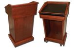 Handcrafted Solid Hardwood Lectern Conquest