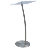 Metal Truss Arc Lectern with Acrylic Top SN3196 