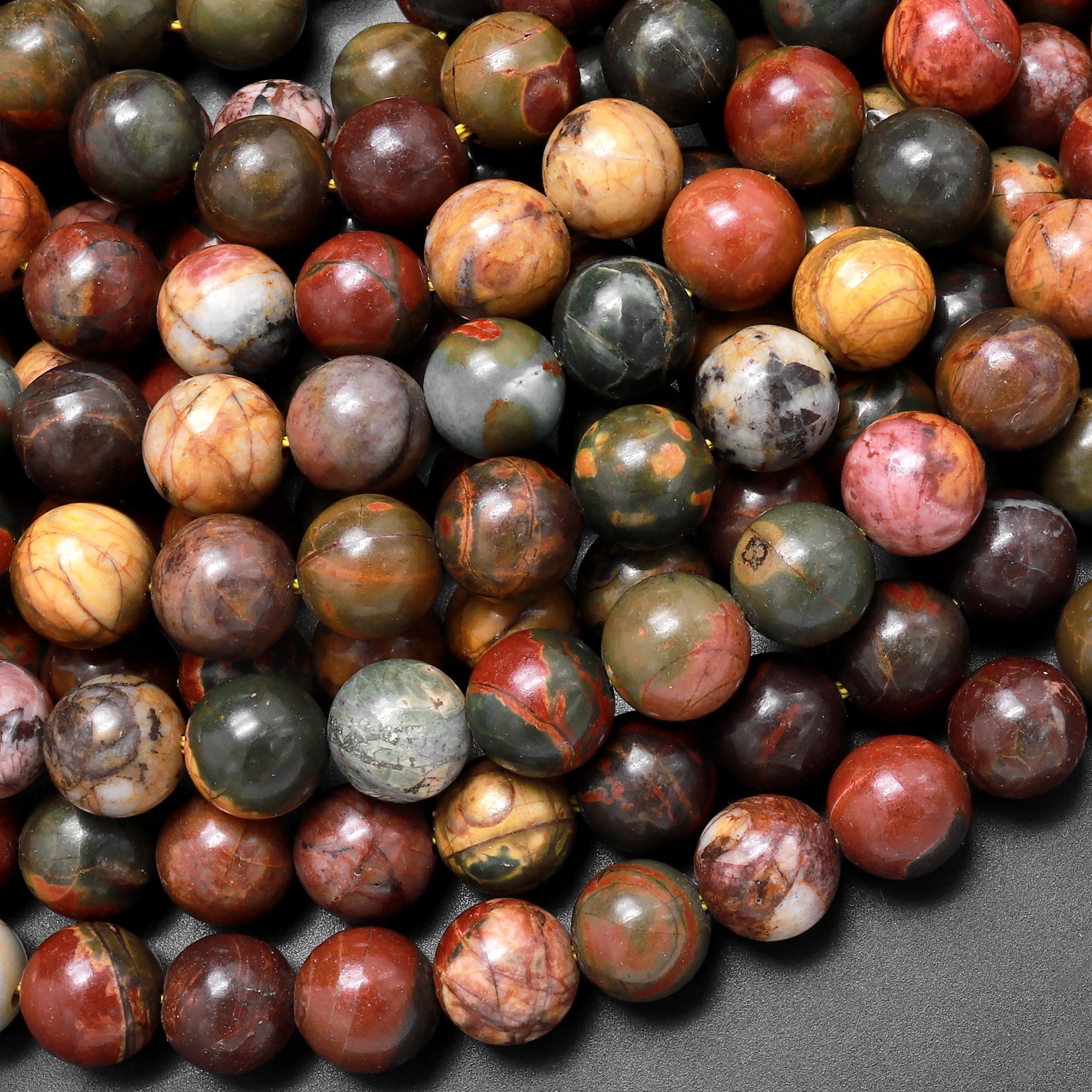 Natural Tiger Skin Sandalwood Beads 4mm 6mm 8mm 10mm 12mm 14mm