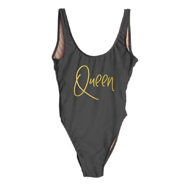 Ravesuits Queen [GOLD] One Piece Swimsuit – RAVESUITS