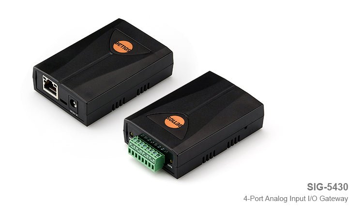 SIG-5430 ezTCP 4-Port Analog Input I/O Gateway