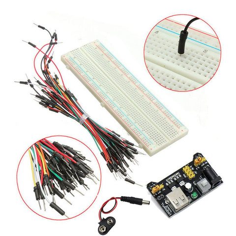 400-Point Mini Solderless Prototype PCB Breadboard Protoboard – Envistia  Mall