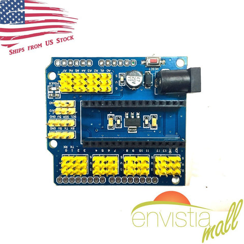 Prototyping Shield With 170 Pin Mini Breadboard For Arduino Uno – Envistia  Mall