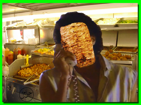 Lionel Richie with halal meat for his face - Halal, Is It Meat You're Looking For?