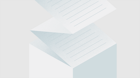 gif of stacking paper, regarding taking notes, coming up with trivia category ideas