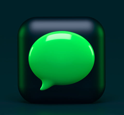 Green speech bubble button - Tip #2: Have really, really good questions that teams can discuss
