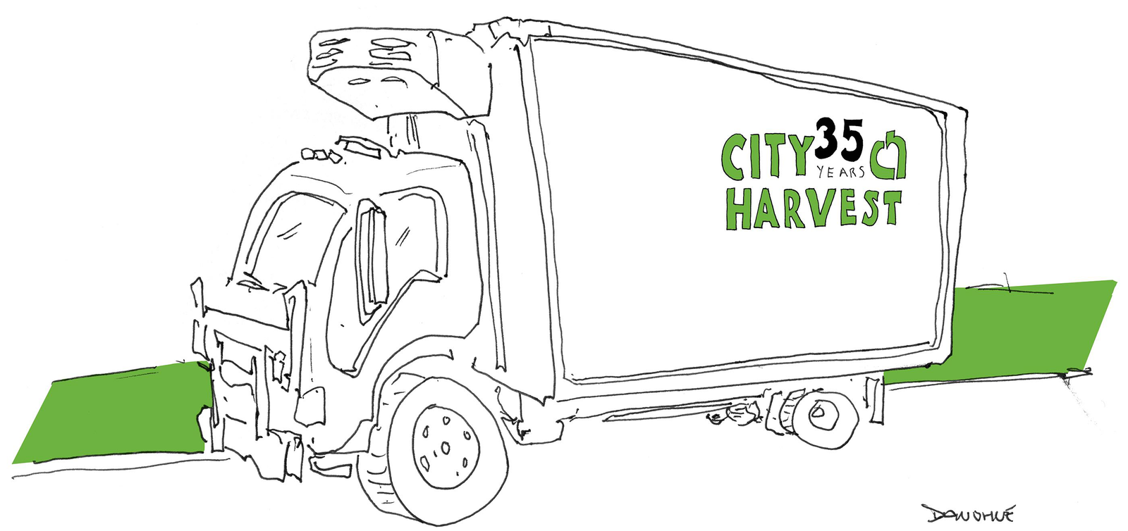 City Harvest truck