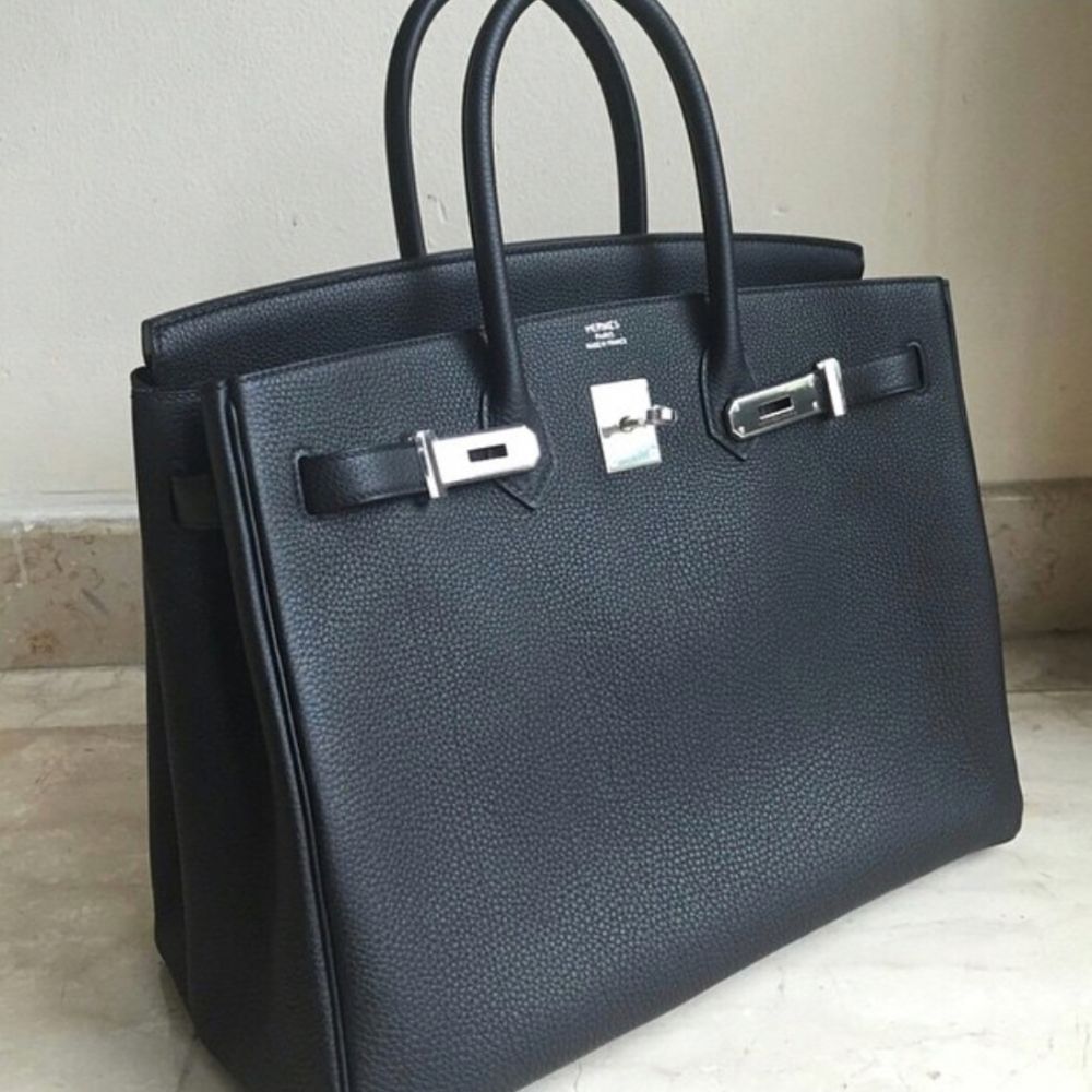 Hermès Birkin 35 Noir (Black) Togo 