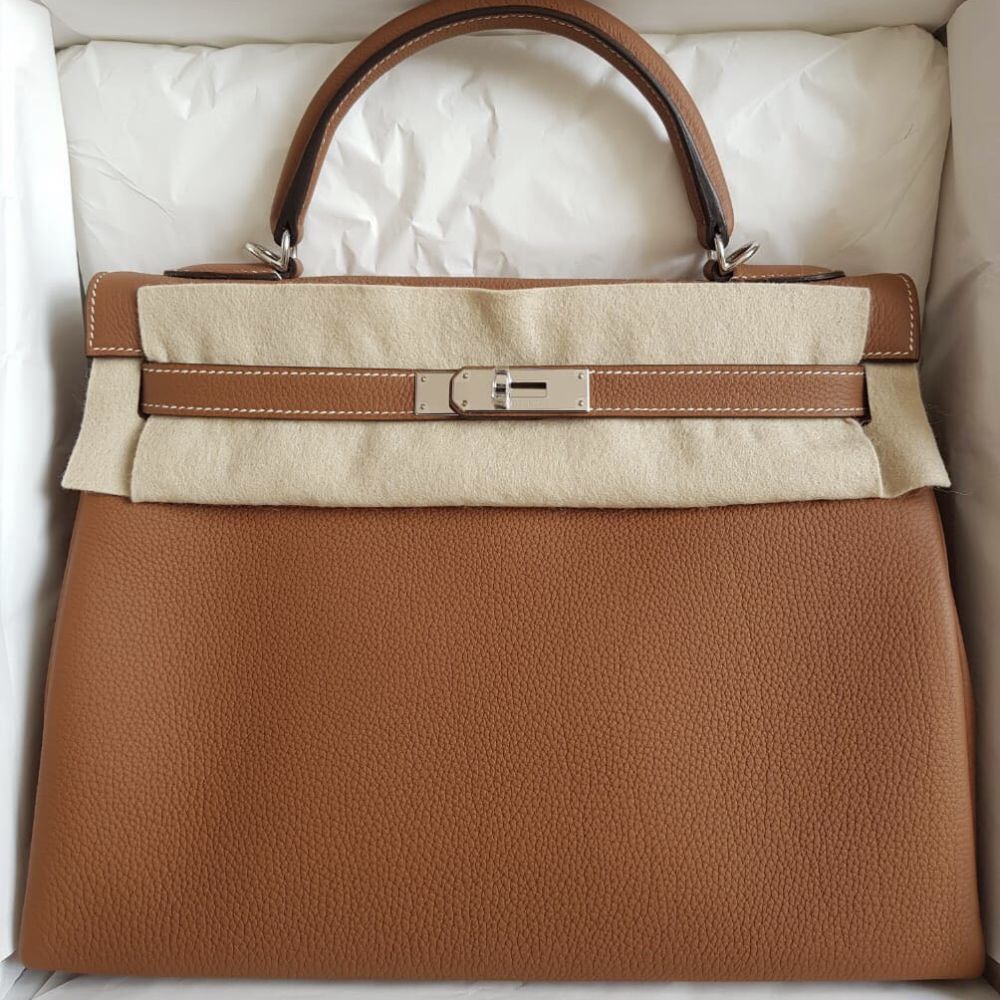 hermes kelly 32 gold