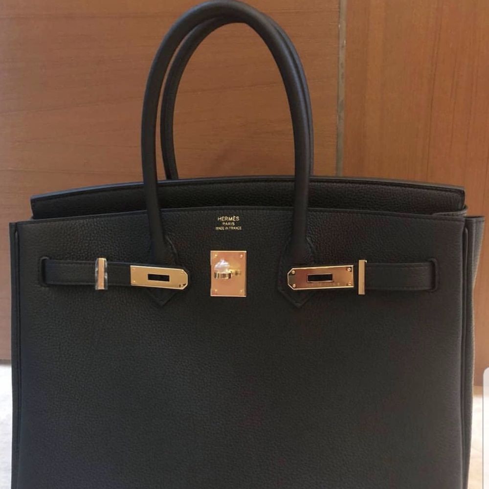 black birkin 35