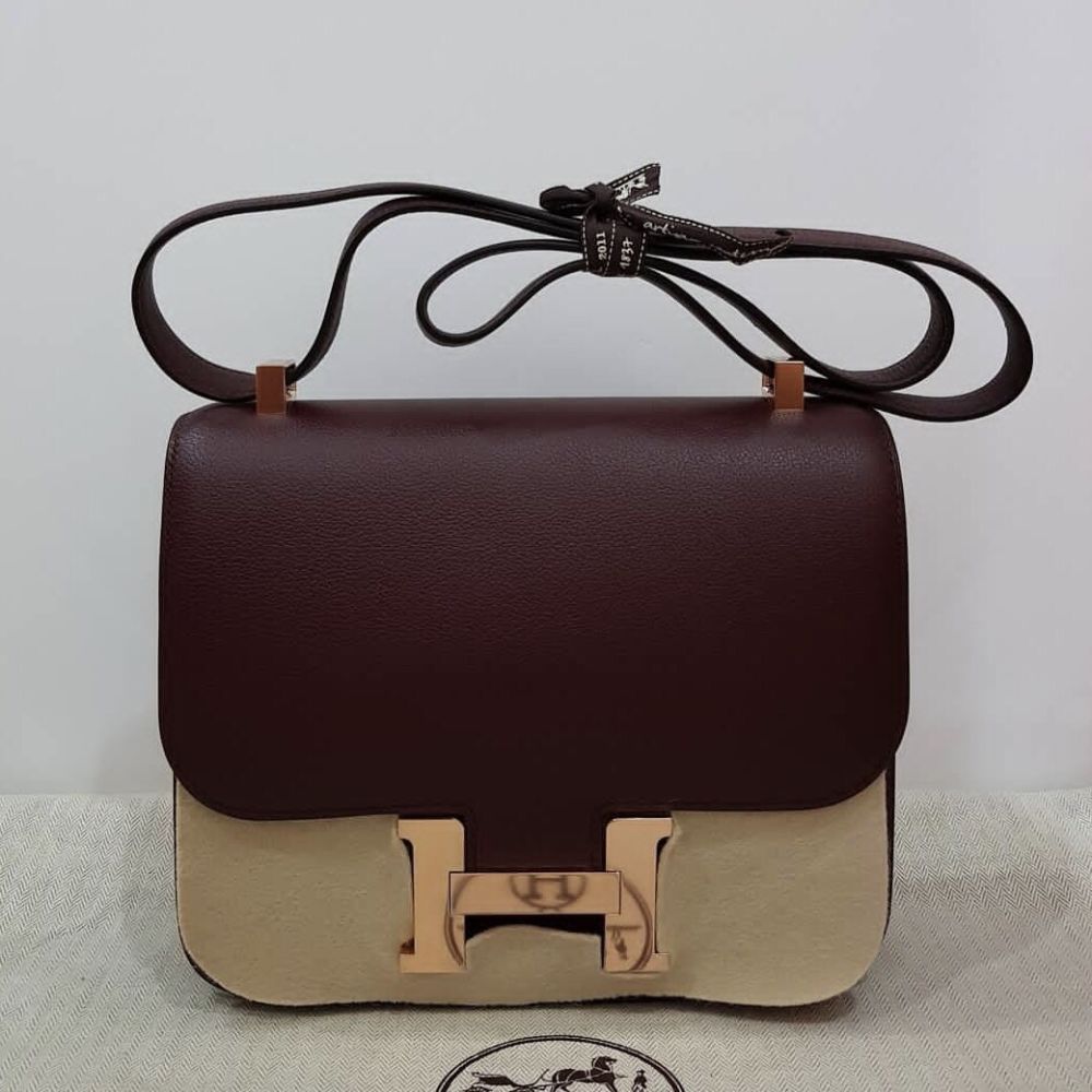 hermes constance bordeaux