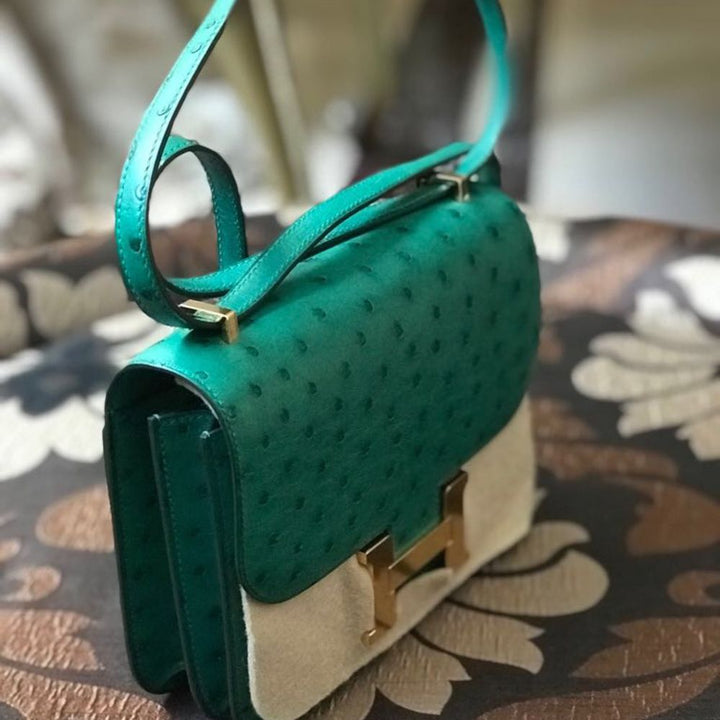 hermes constance ostrich price