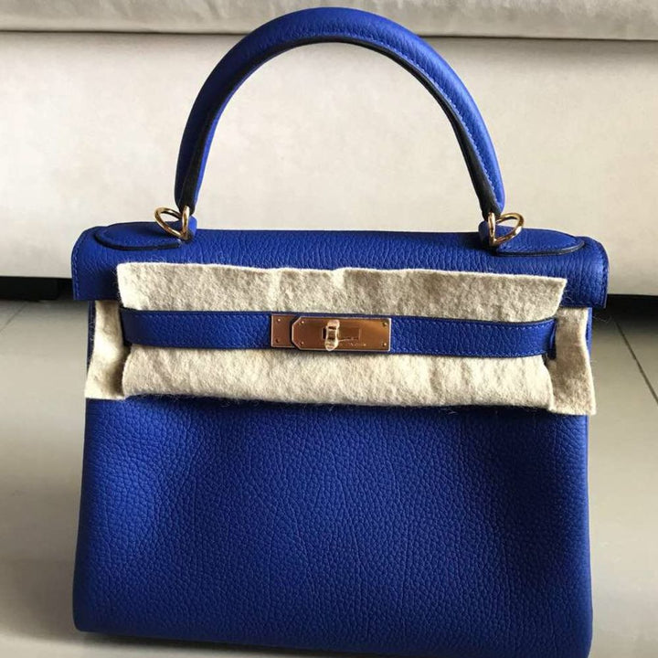 hermes kelly 28 blue