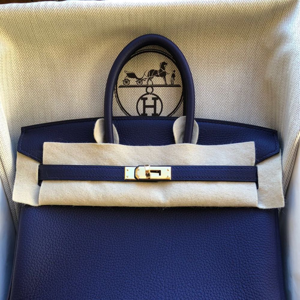 birkin bleu encre