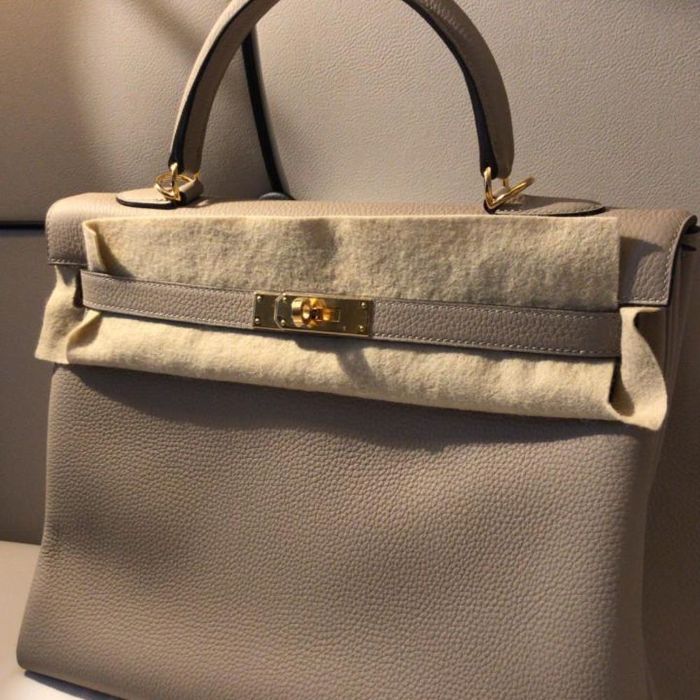 hermes kelly gris tourterelle