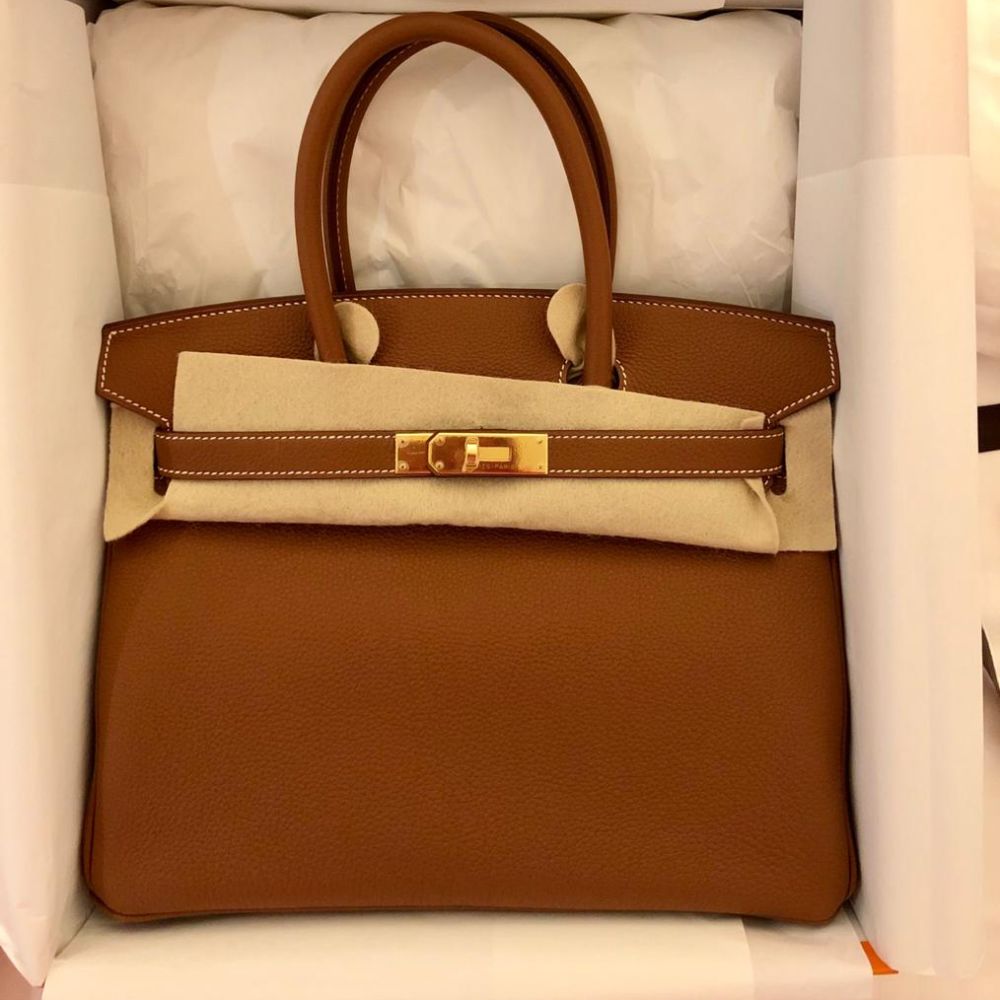 hermes birkin 30 gold