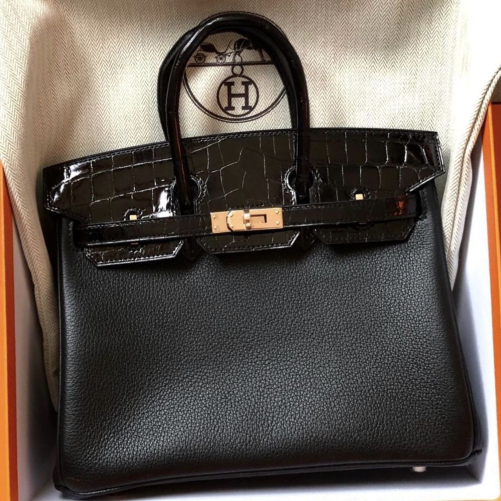 birkin 25 touch black