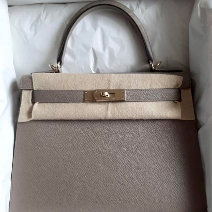 hermes gris asphalt kelly