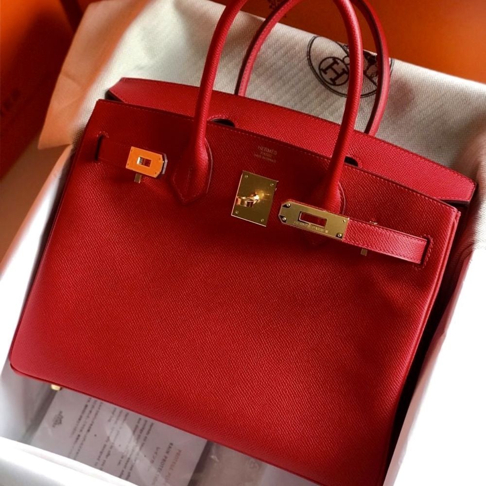 hermes birkin rouge casaque