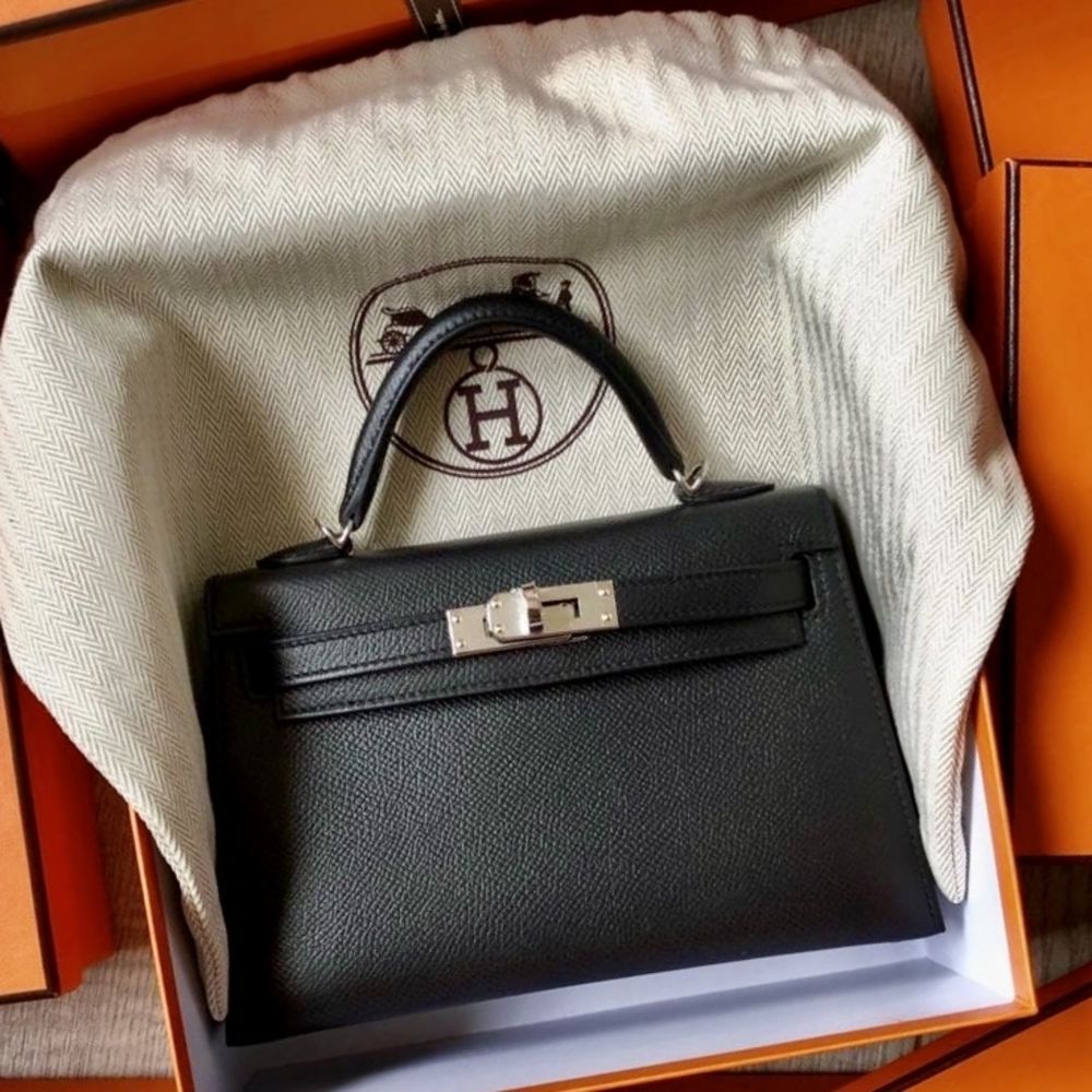 hermes kelly 20 black