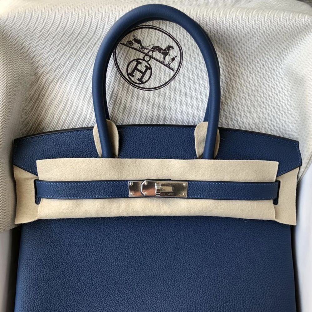 hermes deep blue color