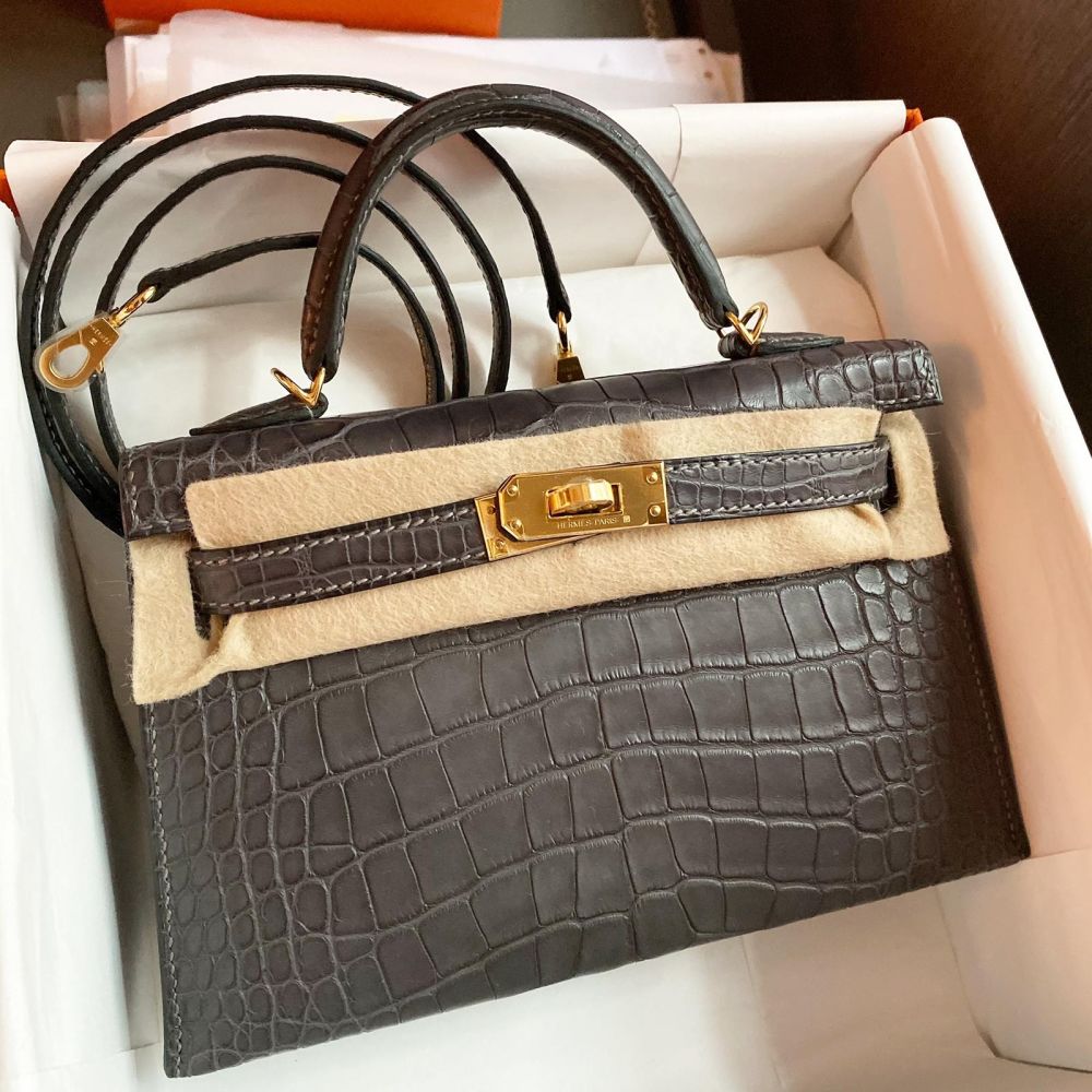 hermes kelly graphite