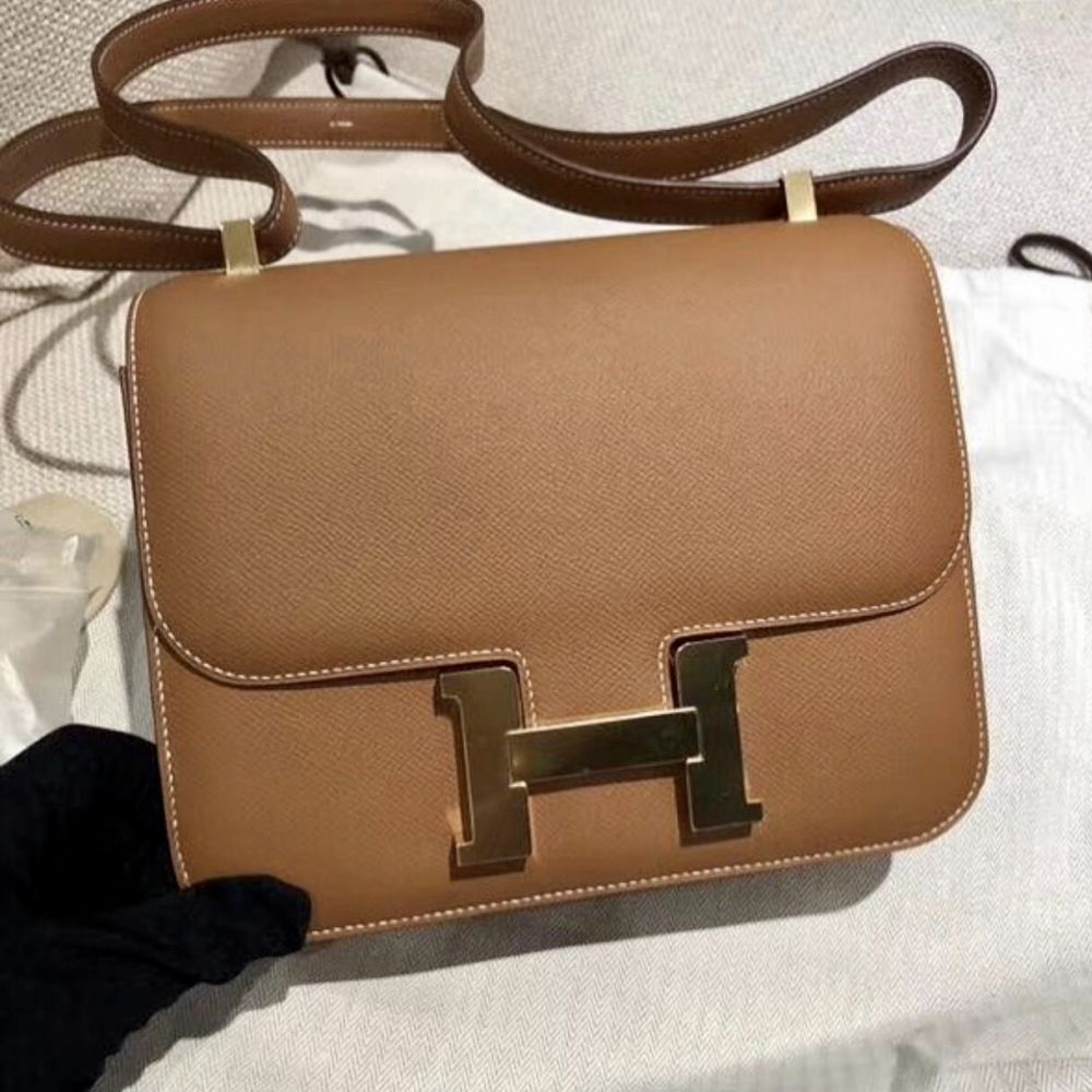 Hermès Constance 18 Gold Epsom Gold Hardware GHW — The French Hunter