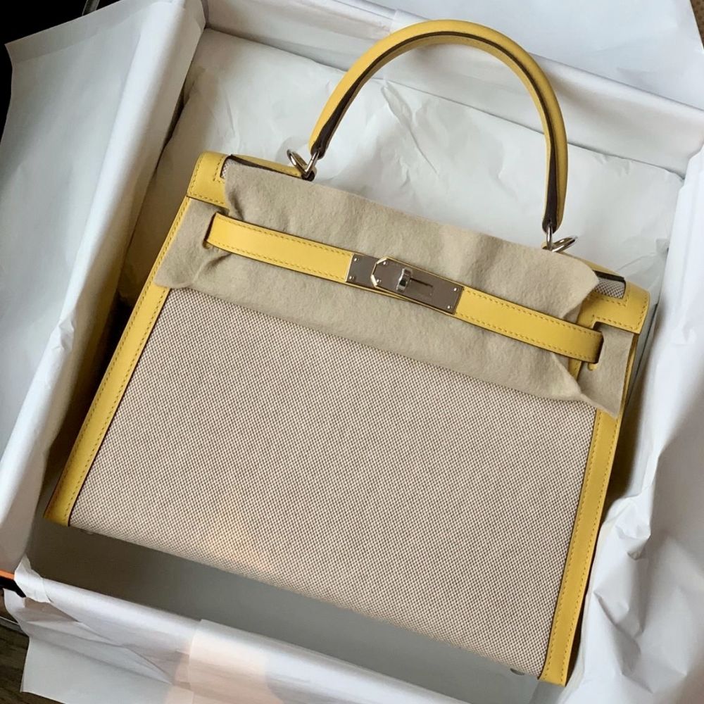 hermes kelly toile