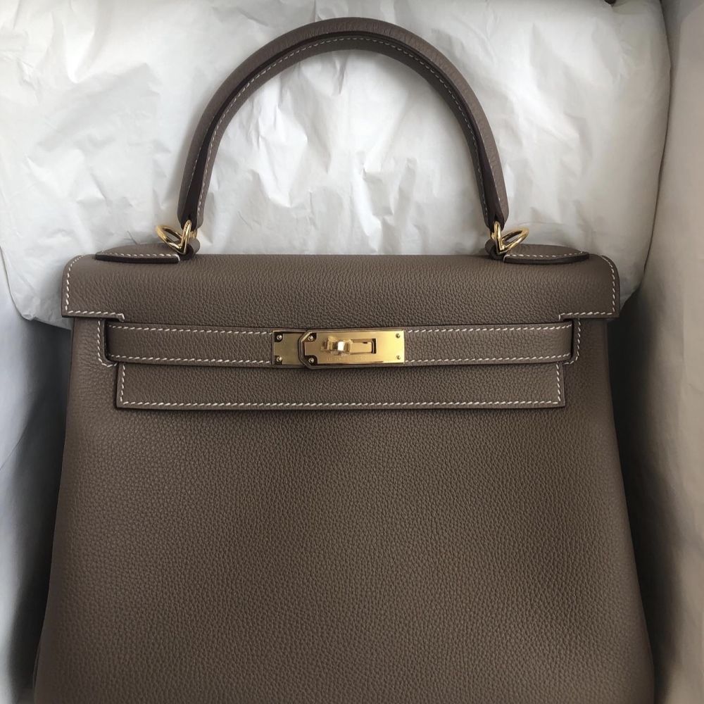 hermes kelly 28 etoupe