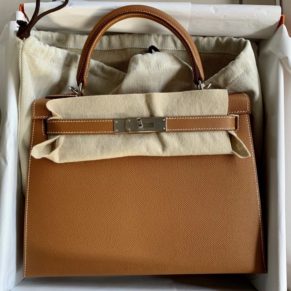 hermes kelly 28 epsom sellier gold