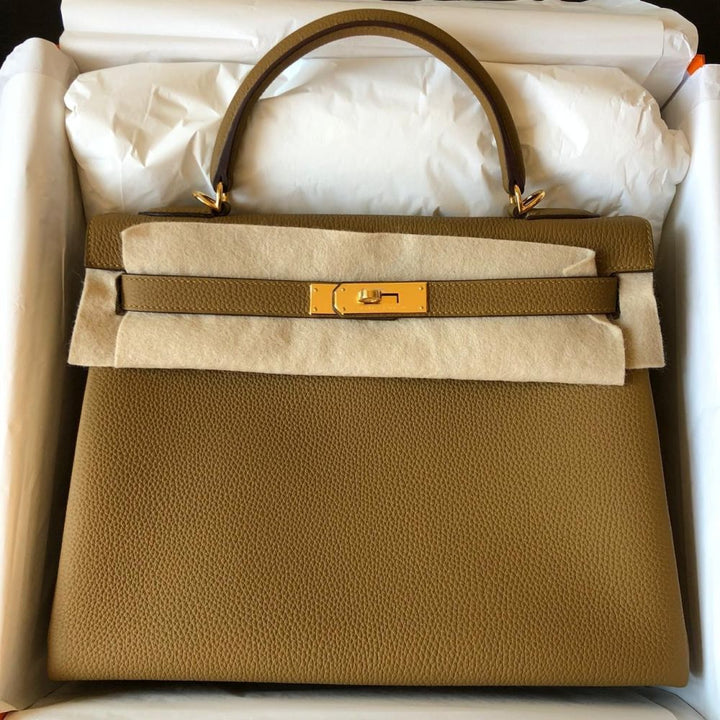 hermes kelly gold 32