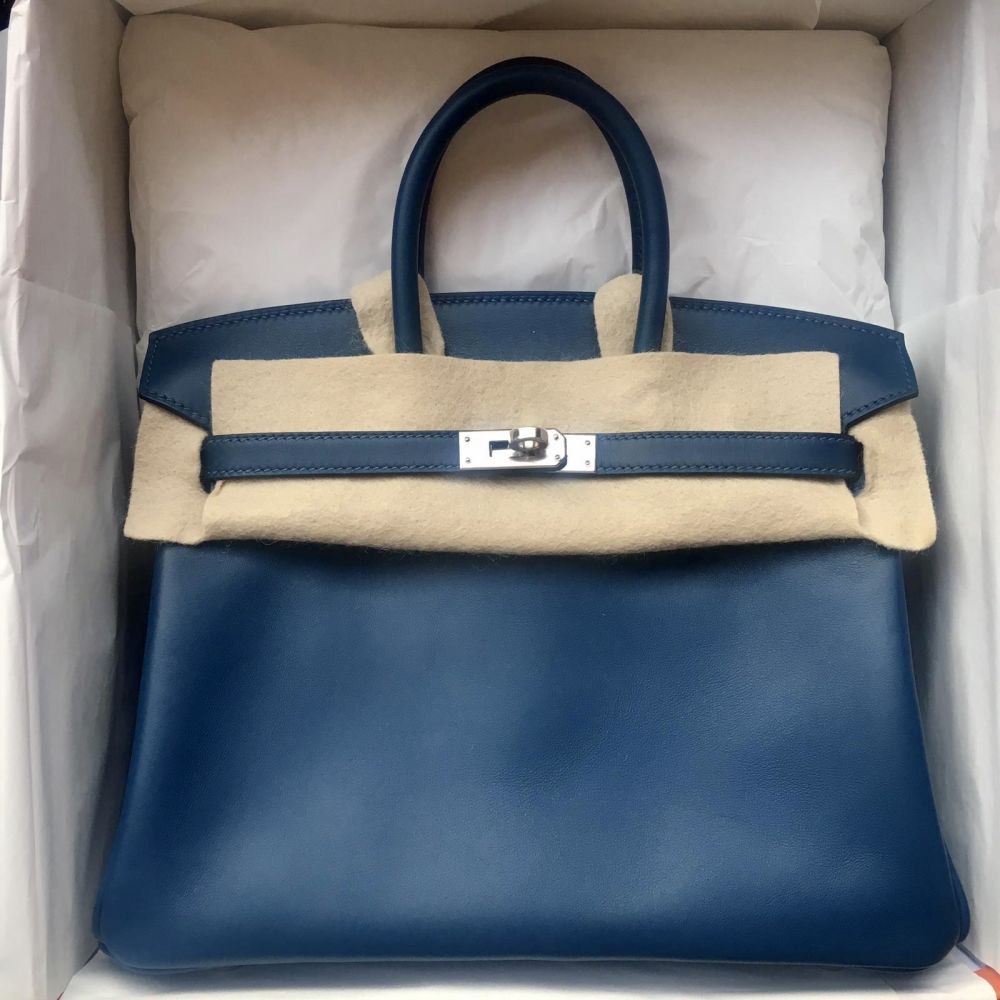 hermes deep blue color