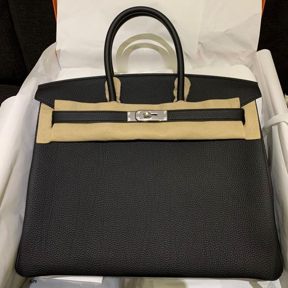 hermes birkin togo 35 noir