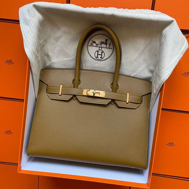 Hermes Birkin 25 Ebene Barenia Faubourg Gold Hardware – Madison Avenue  Couture