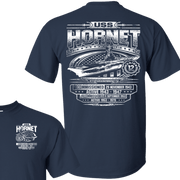 USS HORNET CVS CV 12 – Left Chest and Back – T-Shirt