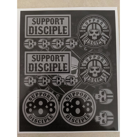 Support Stickers – Disciple Christian Motorcycle Club