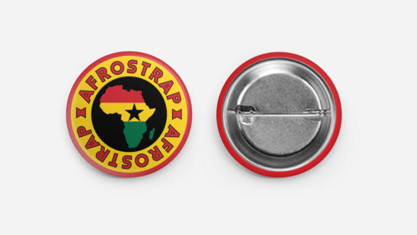 Ghana Pinback Button