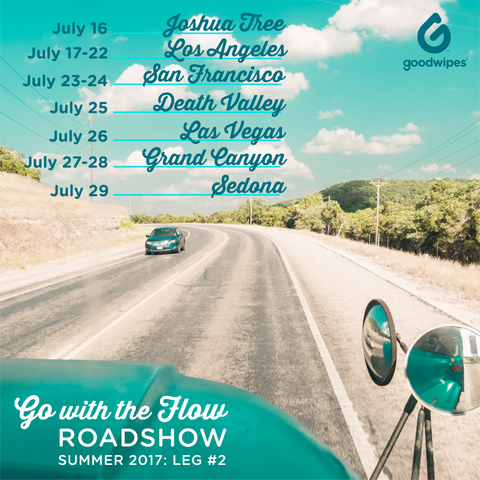 Goodwipes Roadshow Tour Dates - Leg #2