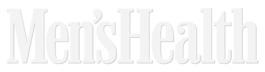 Men's Health logo with stylized white text on transparent background.