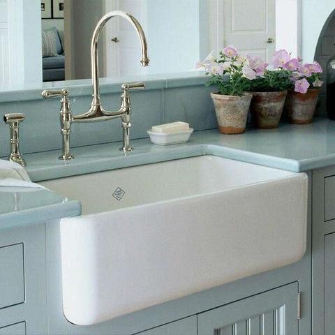 Rohl Lancaster Fireclay Farmhouse Sink 30 inch