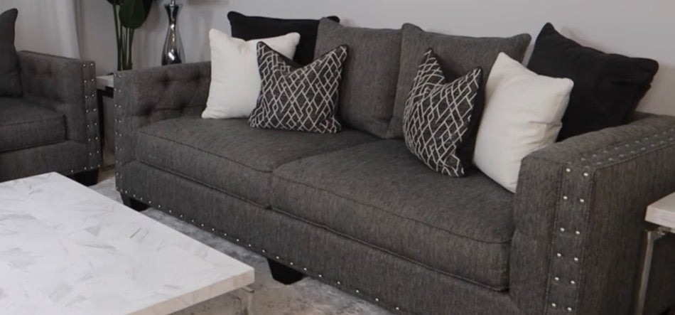 Interior Design Tips For Styling A Living Room With A Charcoal Gray Couch