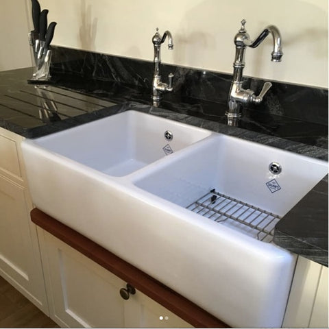 36 inch farmhouse sink by rohl 