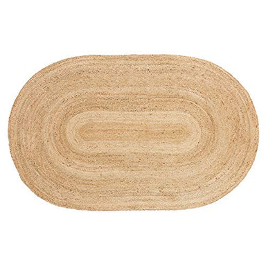 Park Designs Oval Jute Braided Placemats - Beige - Set of 4